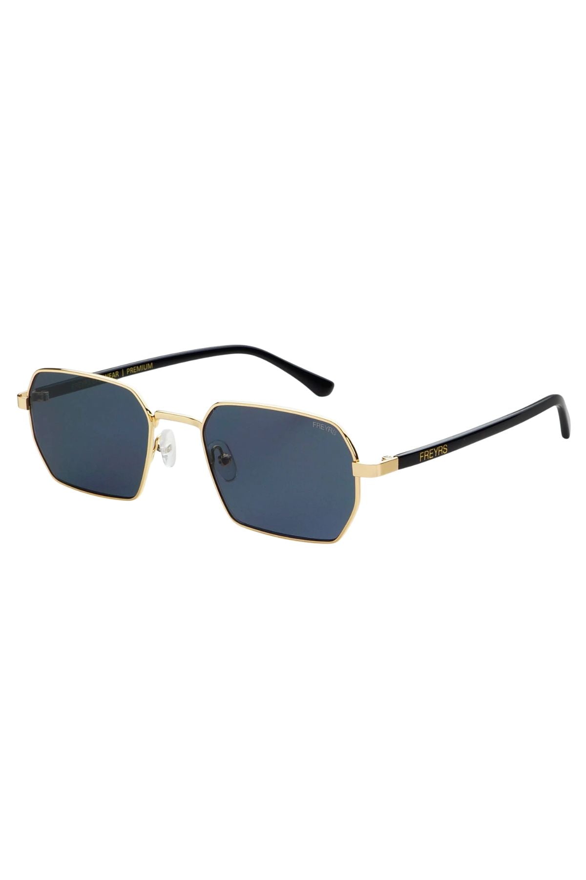 Superior Wire Frame Sunglasses - Gold/Gray
