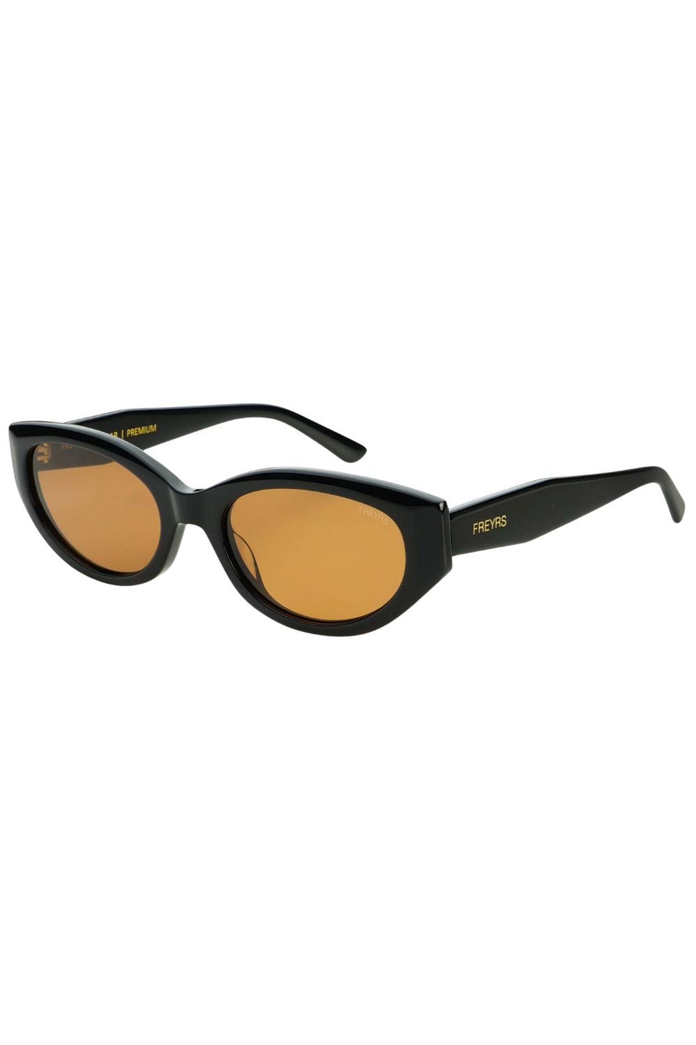 Ameli Acetate Cat-Eye Sunglasses - Black