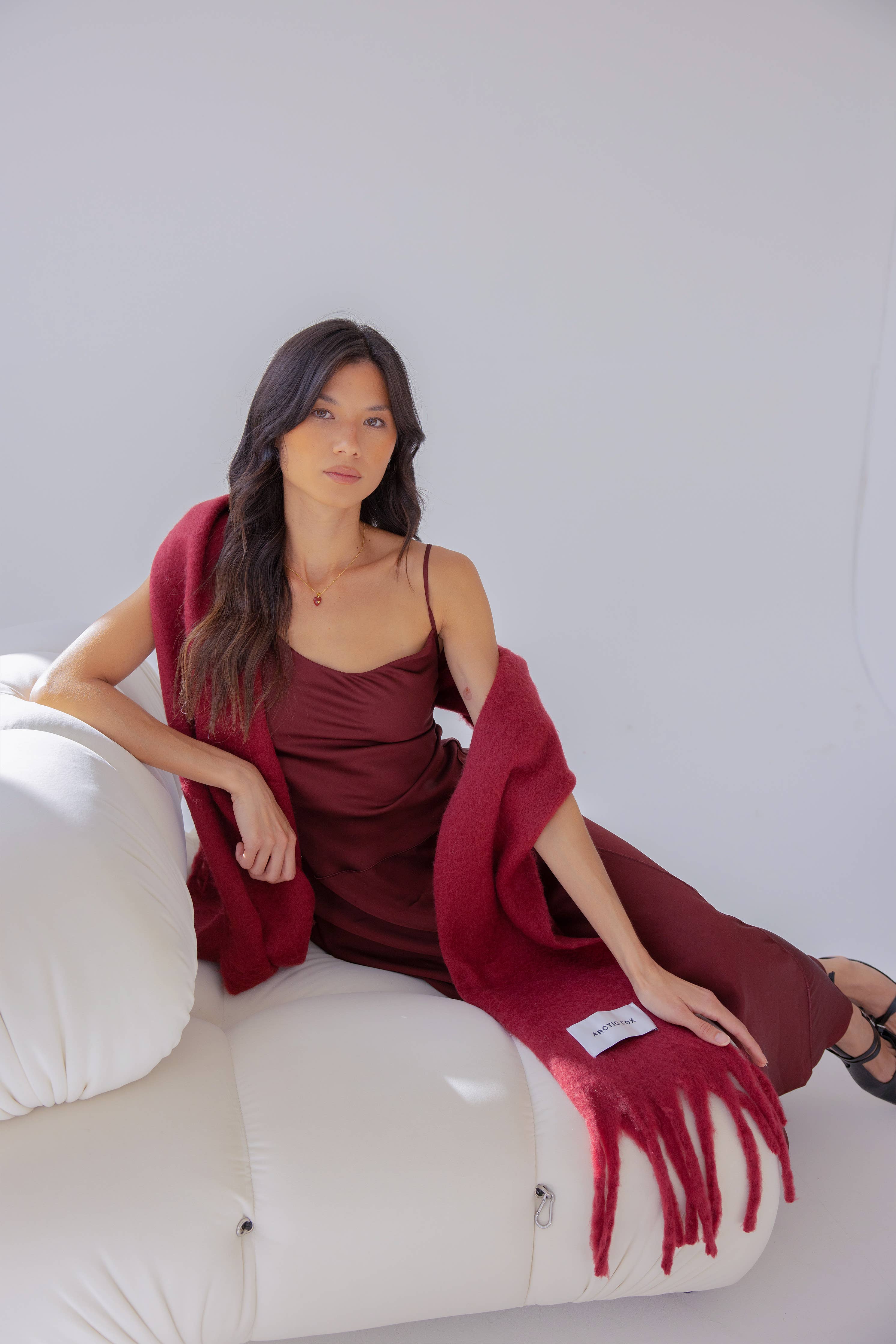 Burgundy Reykjavik Scarf