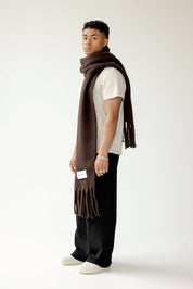 Ground Coffee Brown Reykjavik Scarf