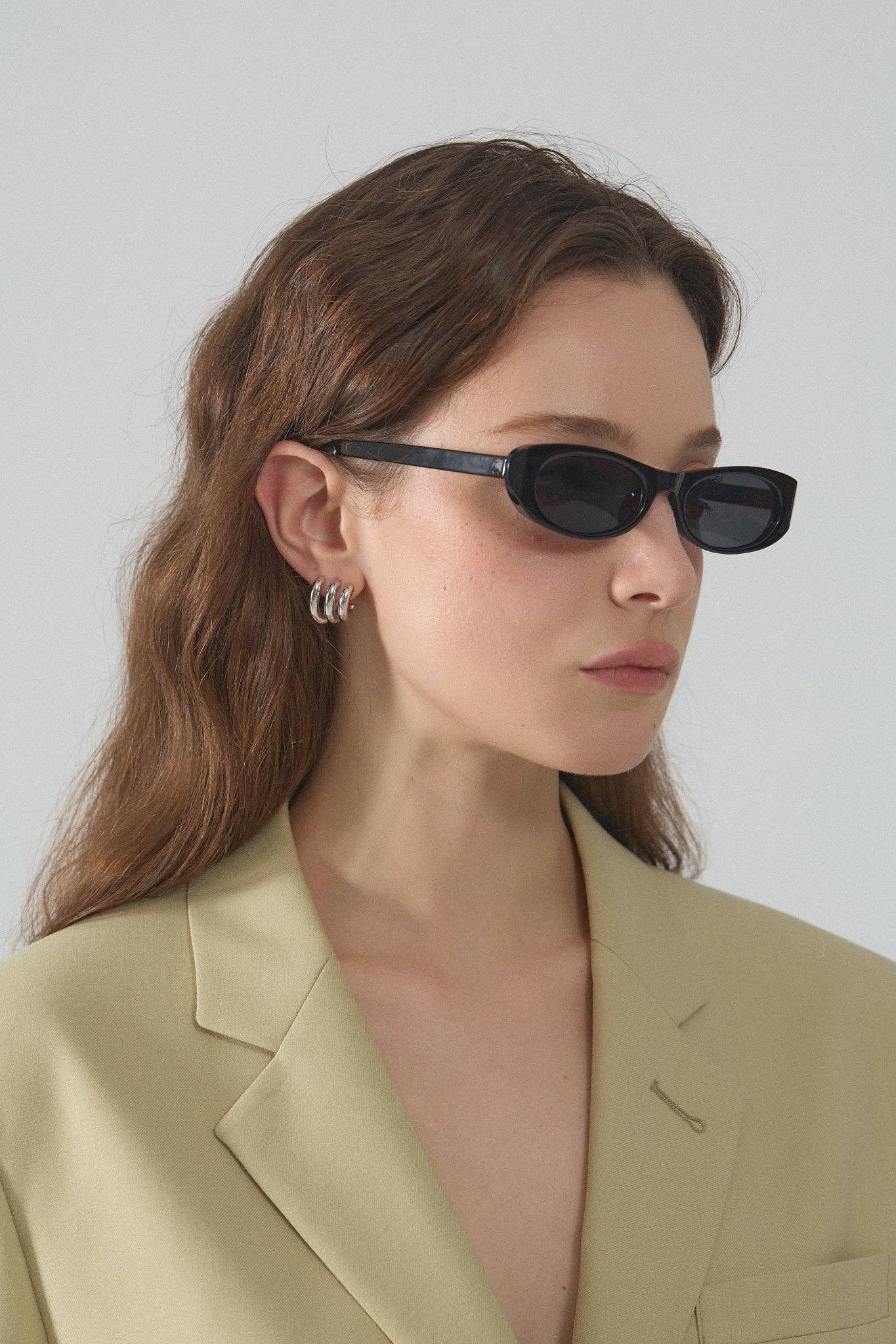 Beyond Stranger Studio Black Rosa Sunglasses