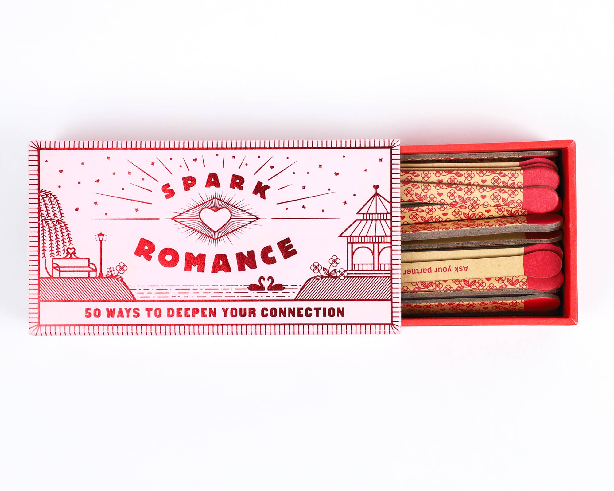 Spark Romance: 50 Ways To Deepen Your Connection Matchsticks