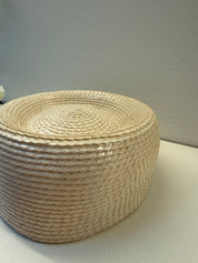 Vintage Straw Pillbox Hat