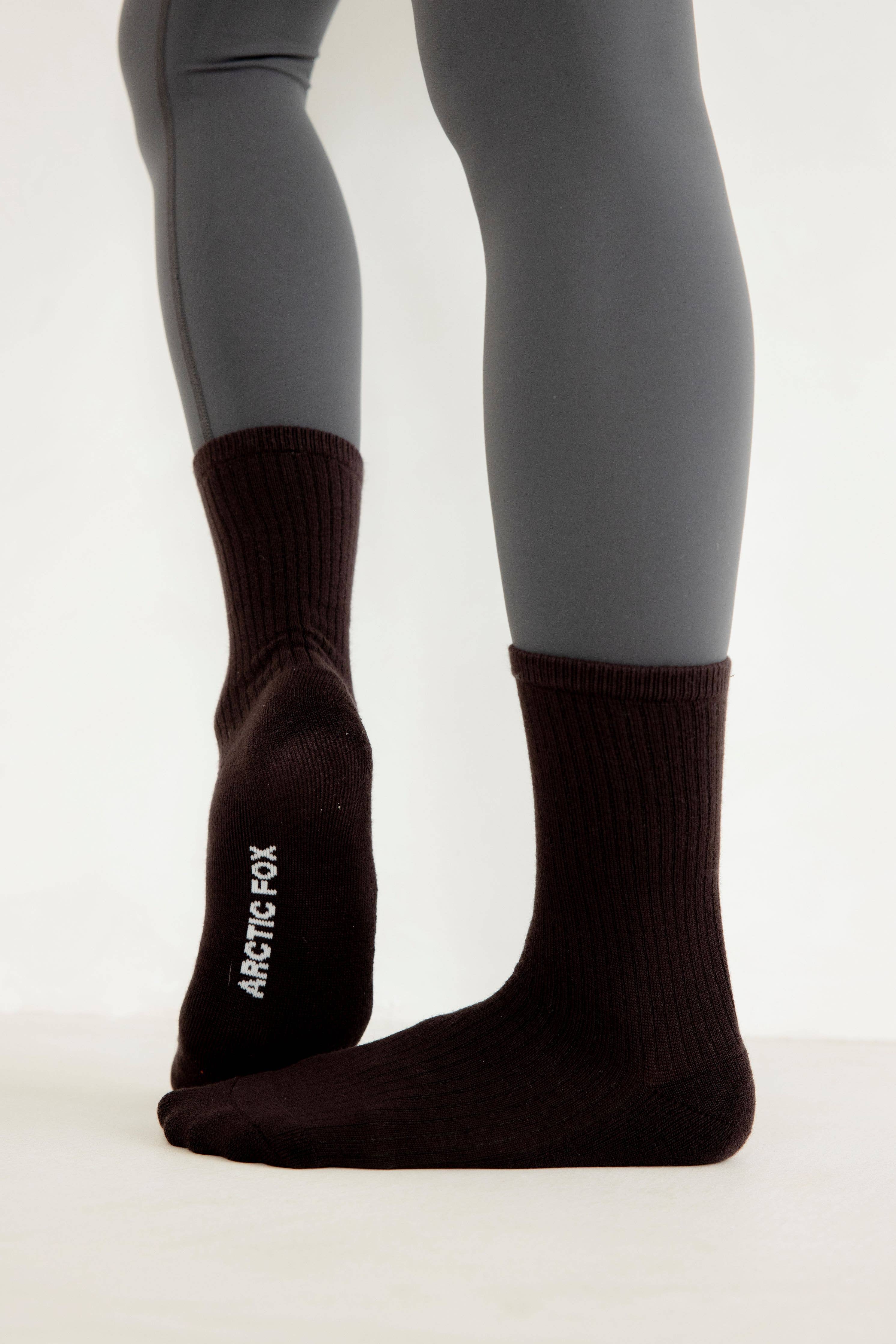 Dark Chocolate Bamboo Everyday Socks