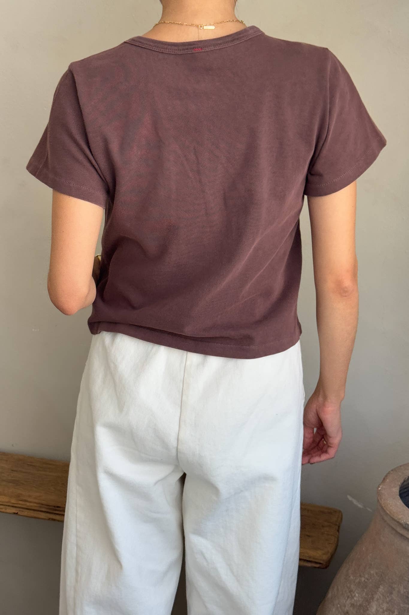 Le Bon Shoppe Little Boy Tee in Espresso