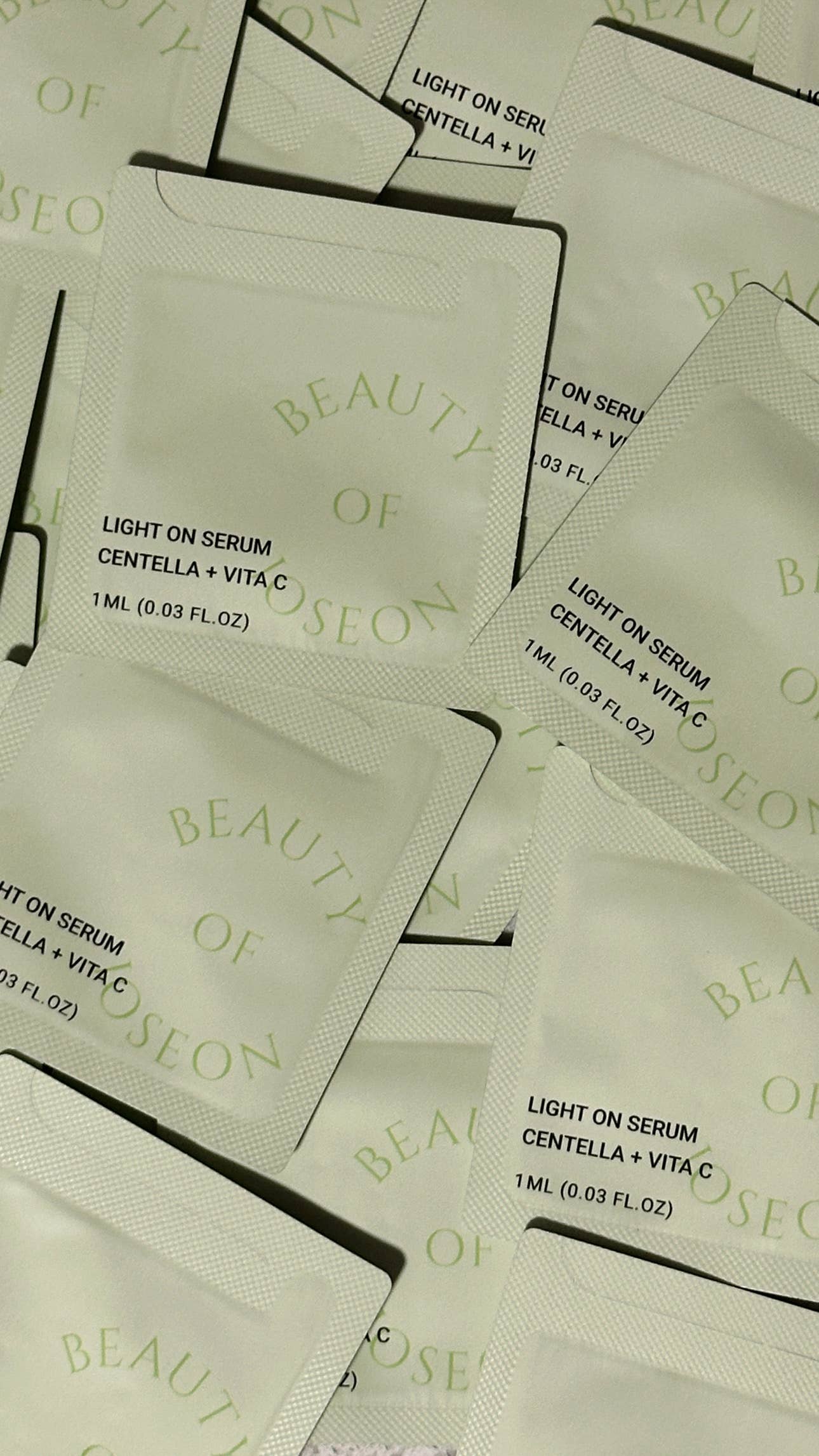 Best Beauty Group - BEAUTY OF JOSEON Skincare Sachet Samples Serum Cream: Light On Serum