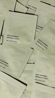 Best Beauty Group - BEAUTY OF JOSEON Skincare Sachet Samples Serum Cream: Light On Serum