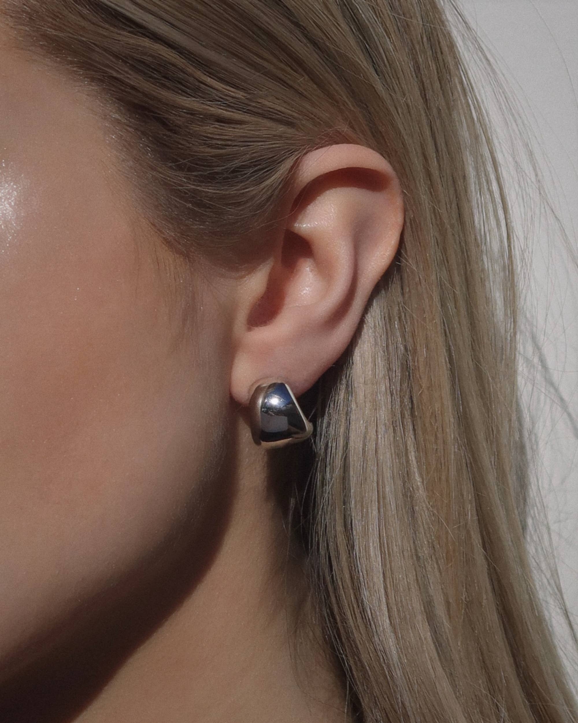 Silver Plated Jadan Studs