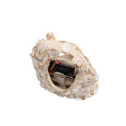 Natural Pearl Shell Crossbody Bag