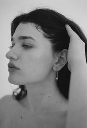 Maslo Collette Silver Tiger's Eye Earring