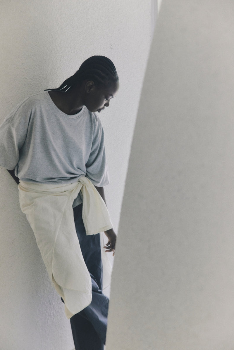 Marle Grey Hele Oversized Tee