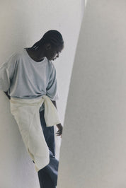 Marle Grey Hele Oversized Tee