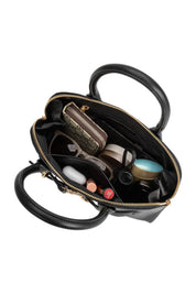 Rue Burgundy Vegan Top Handle Bag