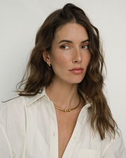 Gold Grande Corey Pave Hoops