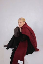 Burgundy Reykjavik Scarf