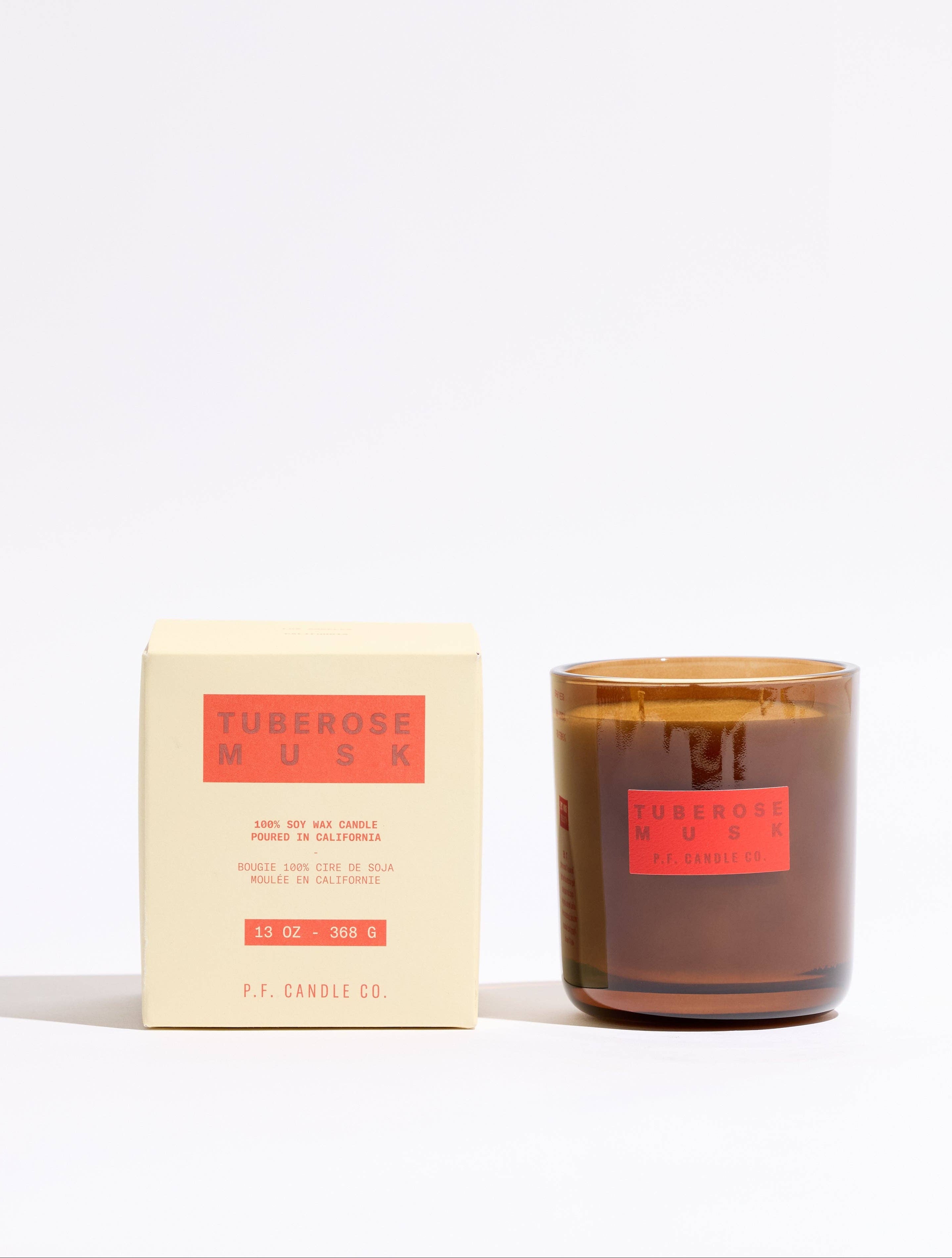 P.F. Candle Co. Tuberose Musk HI-FI Candle