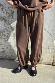 Le Bon Shoppe Balloon Pants in Chocolate