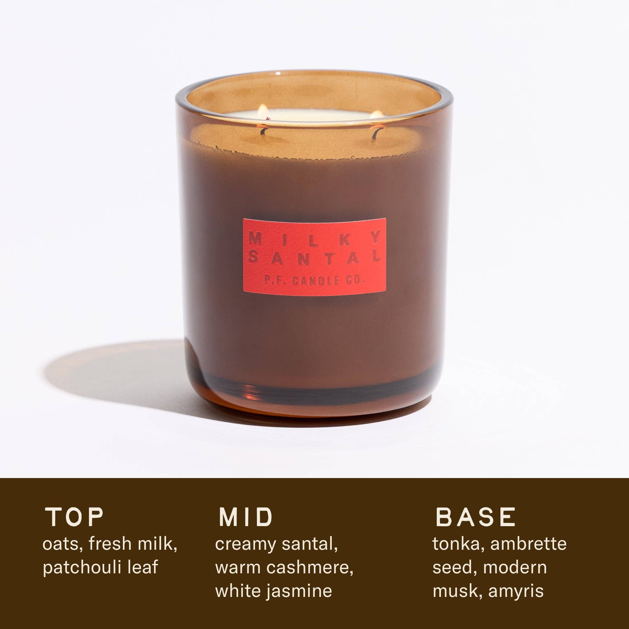 P.F. Candle Co. Milky Santal HI-FI Candle