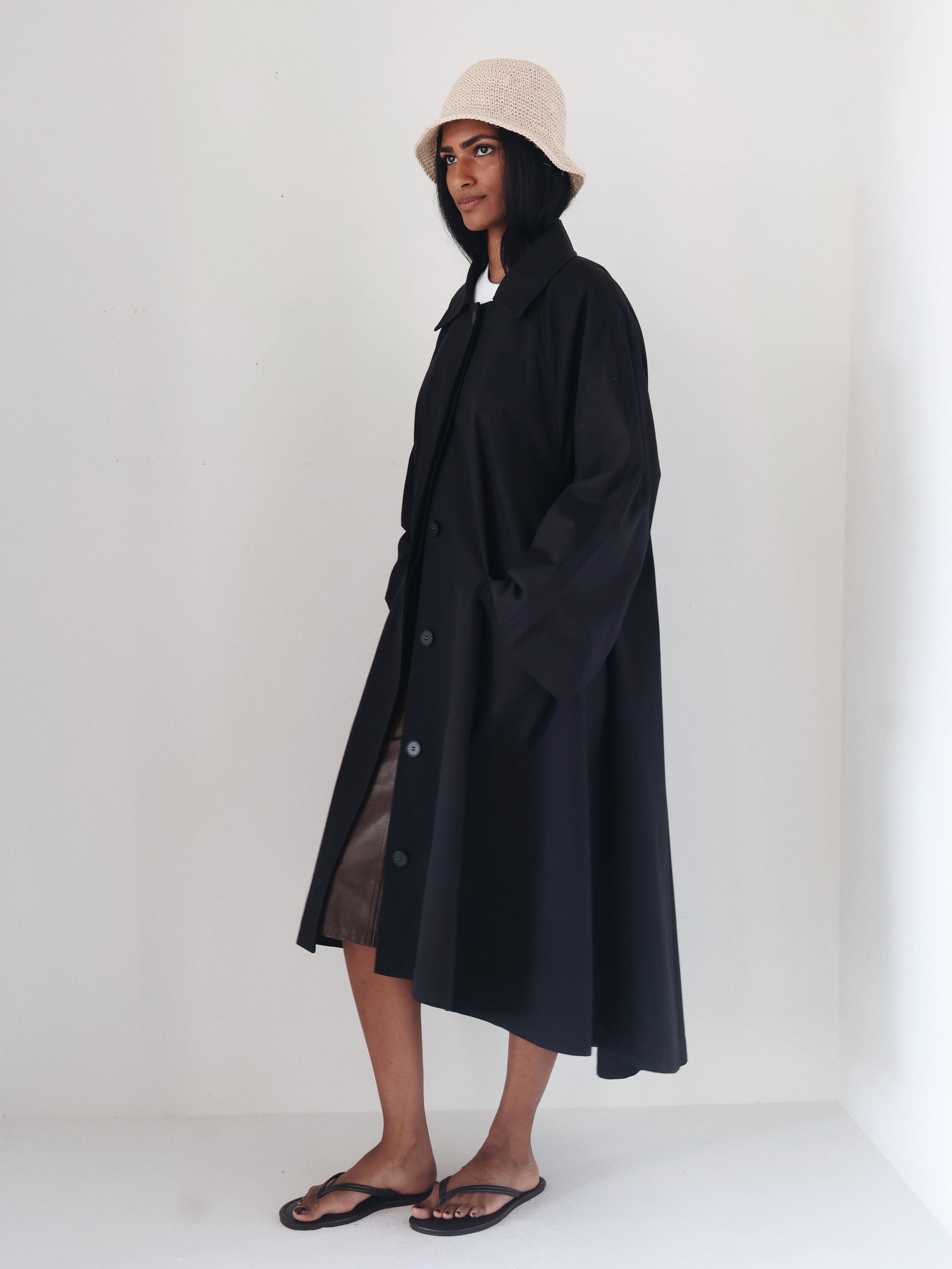 Rue Sophie Black Nesson Coat