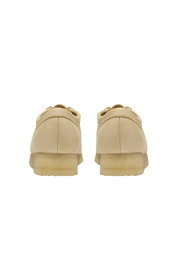 Clarks Wallabee in Pale Yellow Leather