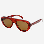 Jetsetter Aviator Sunglasses - Merlot