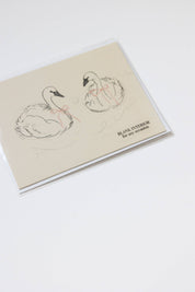 Sumner Lane Swan Greeting Card