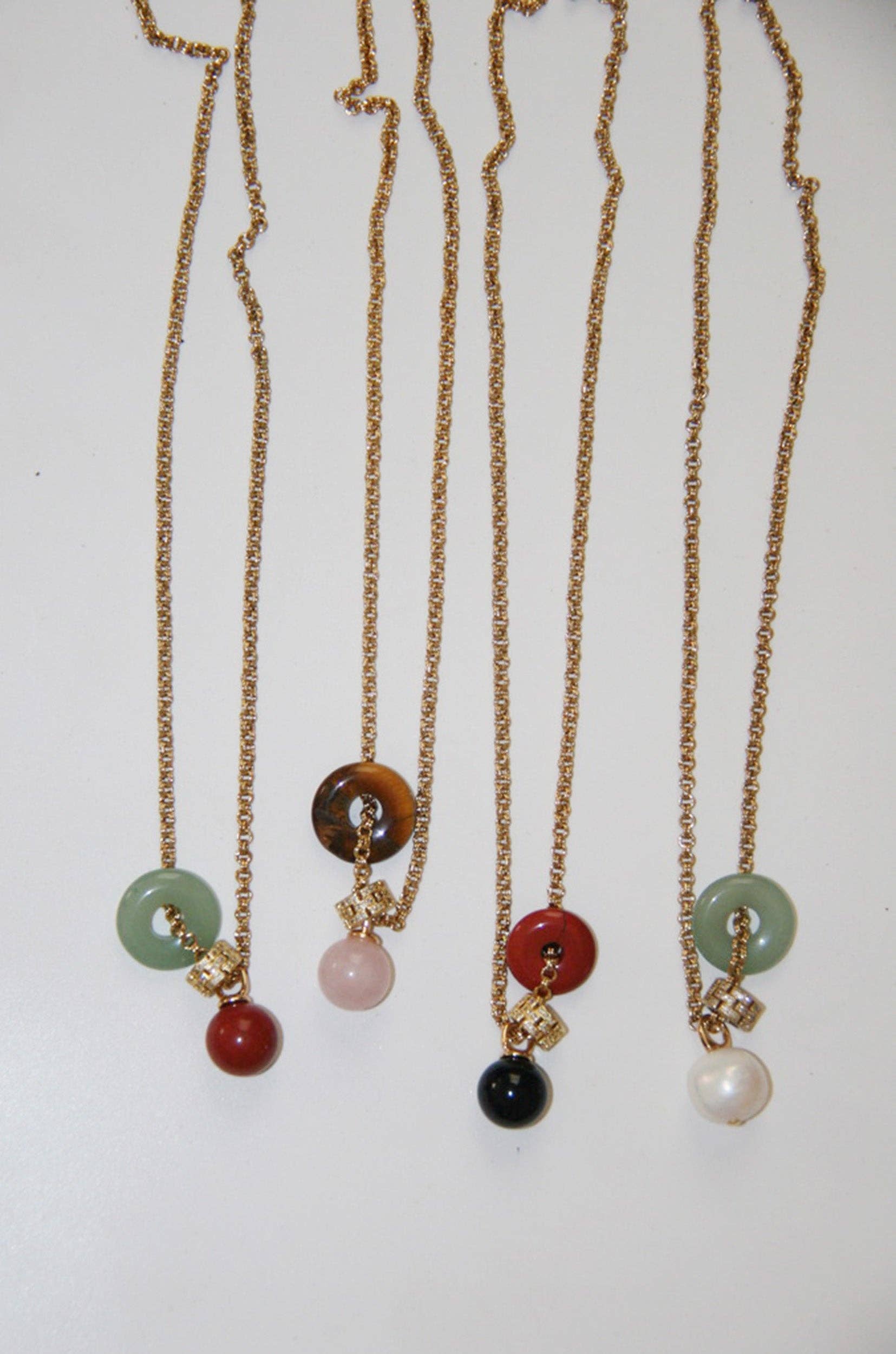 By Orly Sai Jade & Black Onyx Necklace