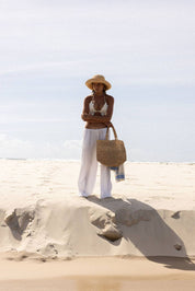 Woven Raffia Lagoon Hat