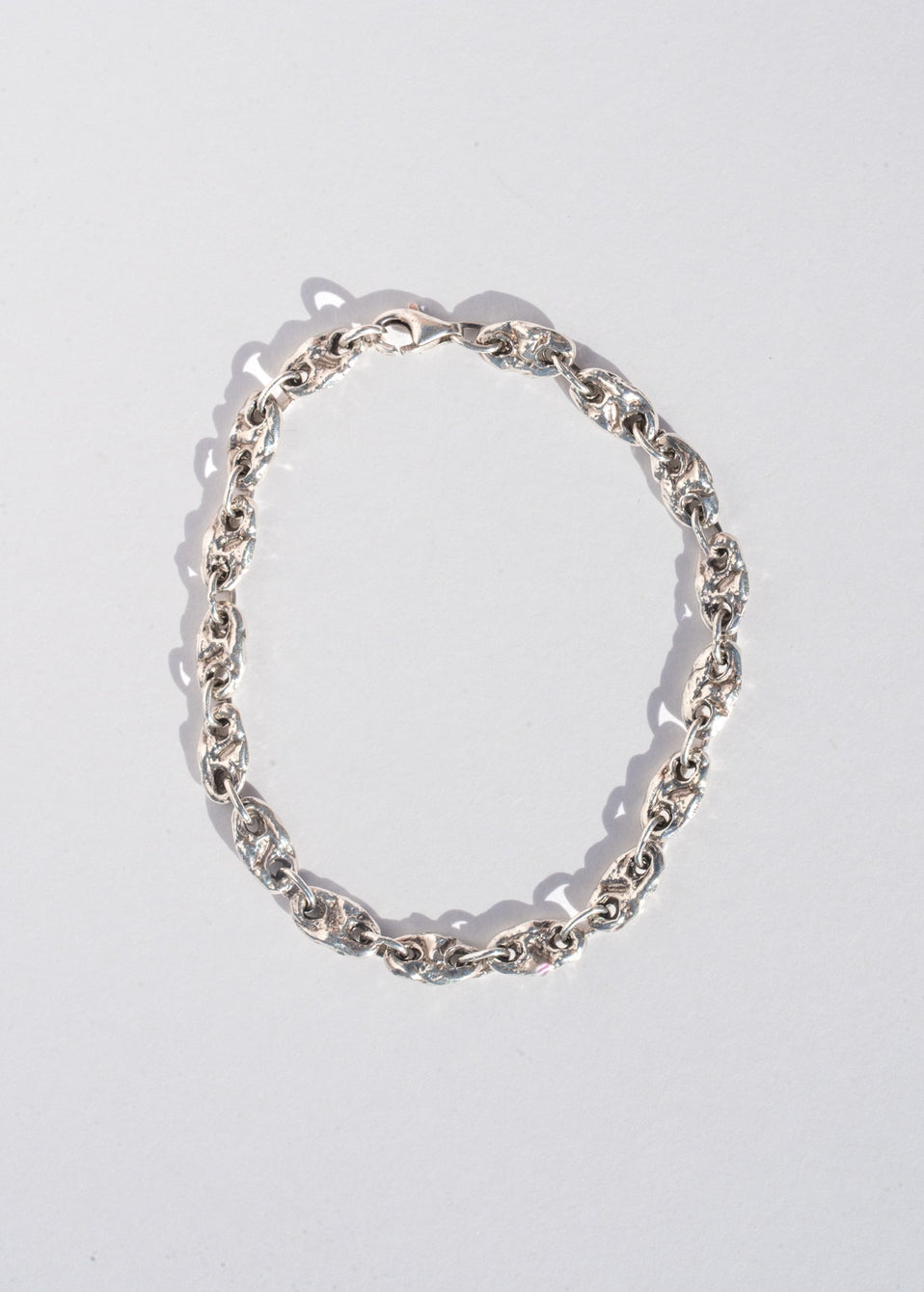 Swim to the Moon Silver Ostra Bracelet