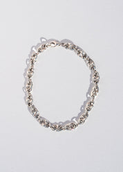 Swim to the Moon Silver Ostra Bracelet