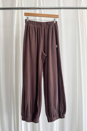 Le Bon Shoppe Chocolate Pointelle Balloon Pants