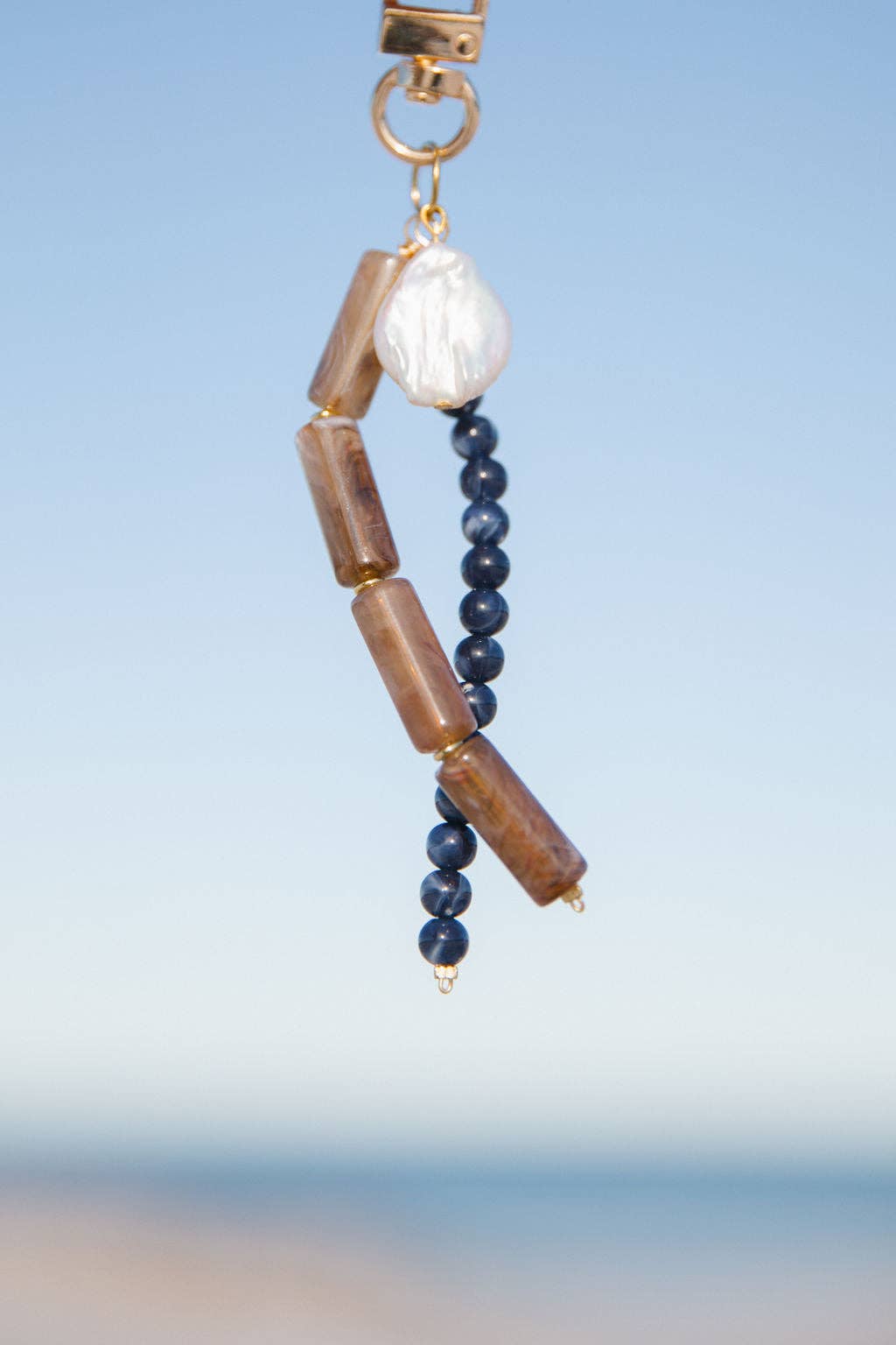 Beaded Ember Bag Charm