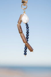 Beaded Ember Bag Charm
