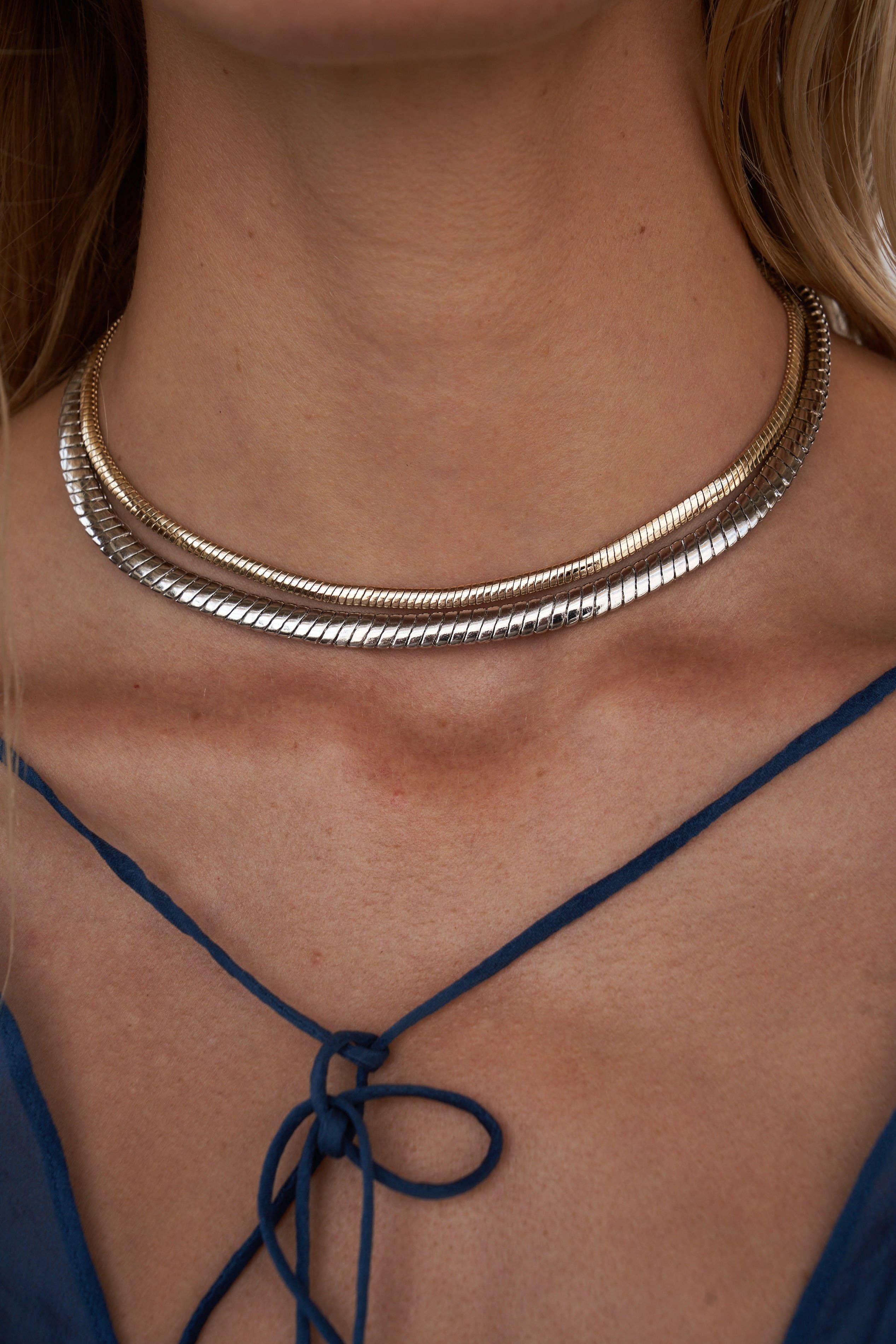 Lili Claspe Gold Small Raissa Chain Necklace