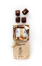 Fine & Raw 4 Piece Mixed Truffle Gift Set