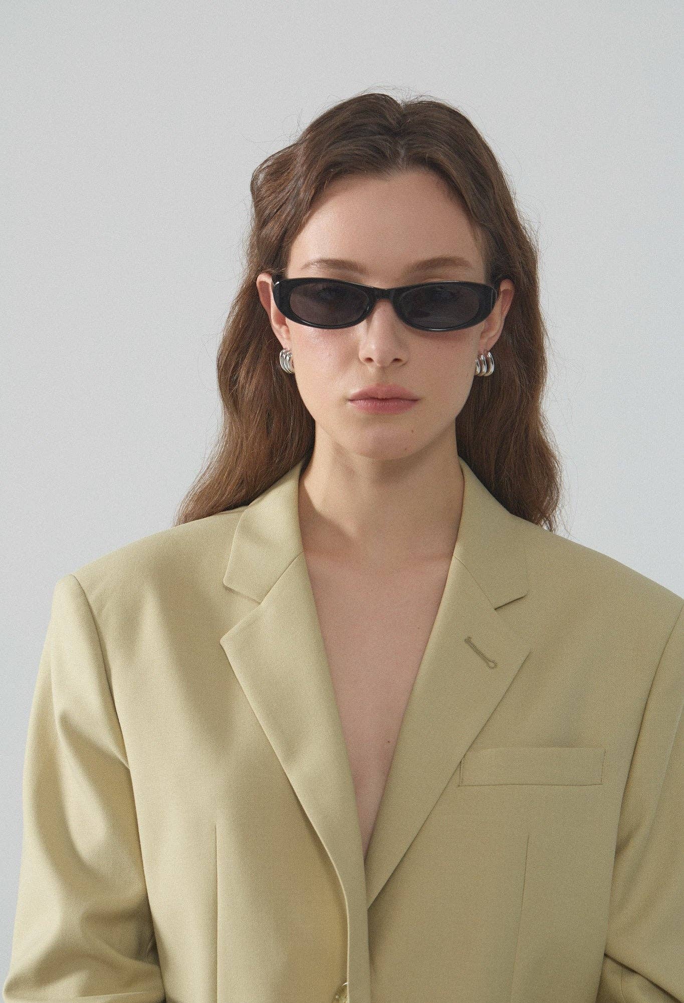 Beyond Stranger Studio Black Rosa Sunglasses