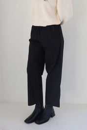 Deiji Studios Black Ease Trouser