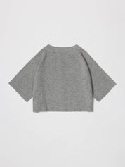 Brushed Heather Grey Stacey Cardigan