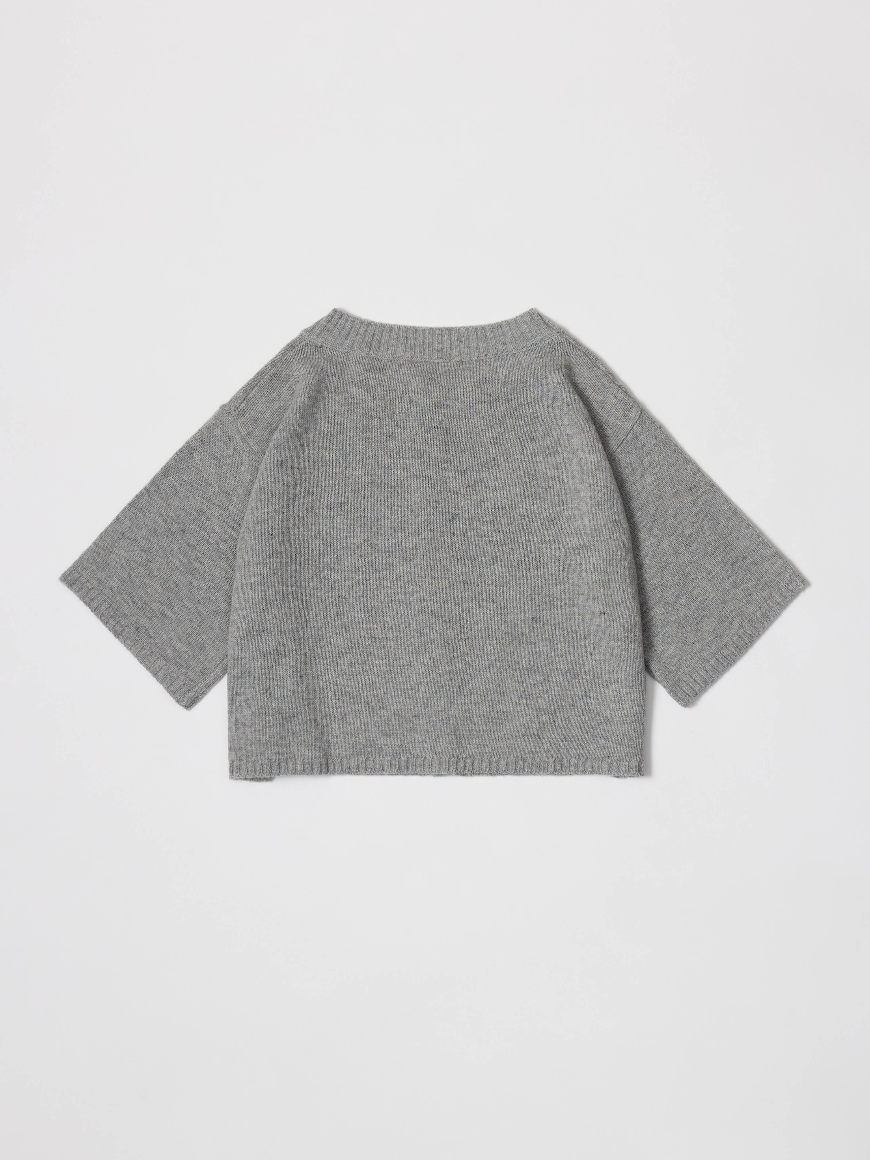 Brushed Heather Grey Stacey Cardigan