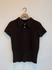 Vintage The Limited Brown Polo Angora