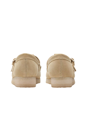 Clarks Wallabee T Bar in Maple Suede