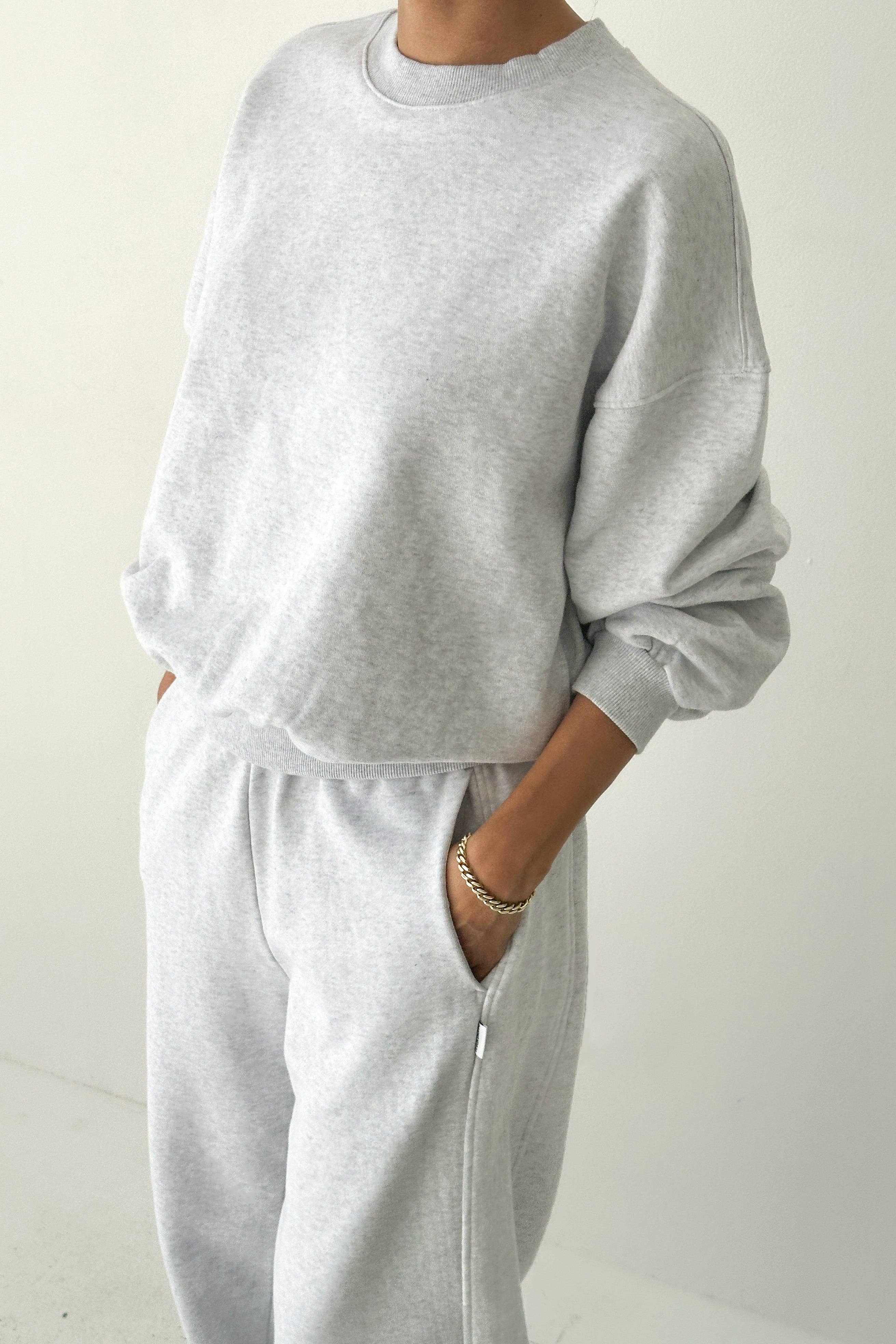 Le Bon Shoppe Core Sweatshirt in Icy Grey