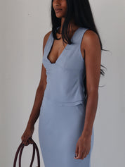 Slate Blue Neve Top