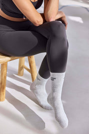 Grey Bamboo Sporty Socks