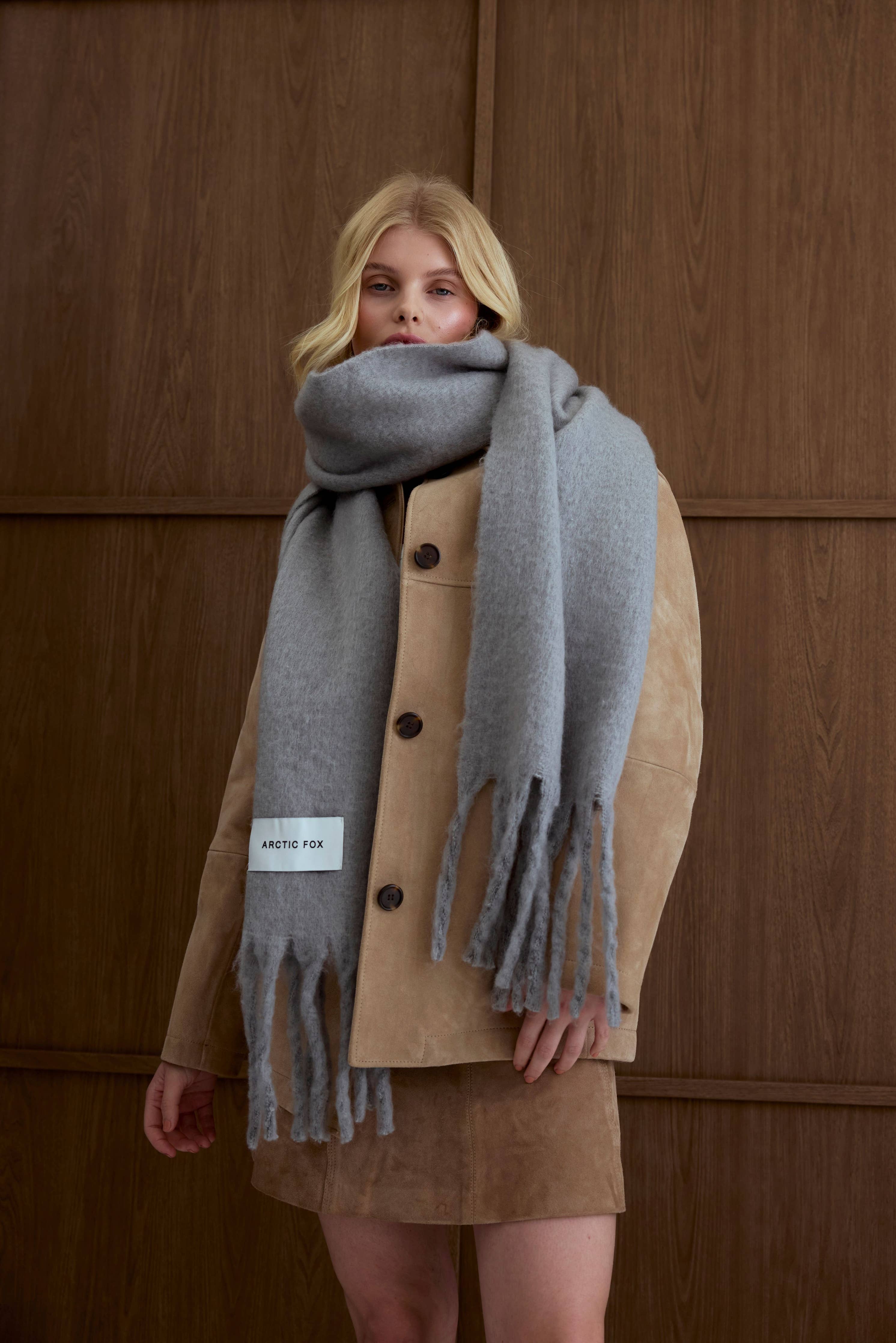 Ultimate Grey Reykjavik Scarf