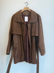 Vintage Brown Leather Jacket