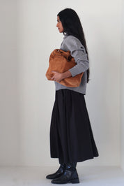 Heather Grey Marlowe Polo Sweater