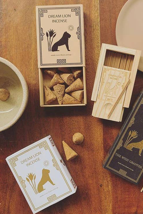 Dream Lion Incense - Nine Treasures Incense Cones