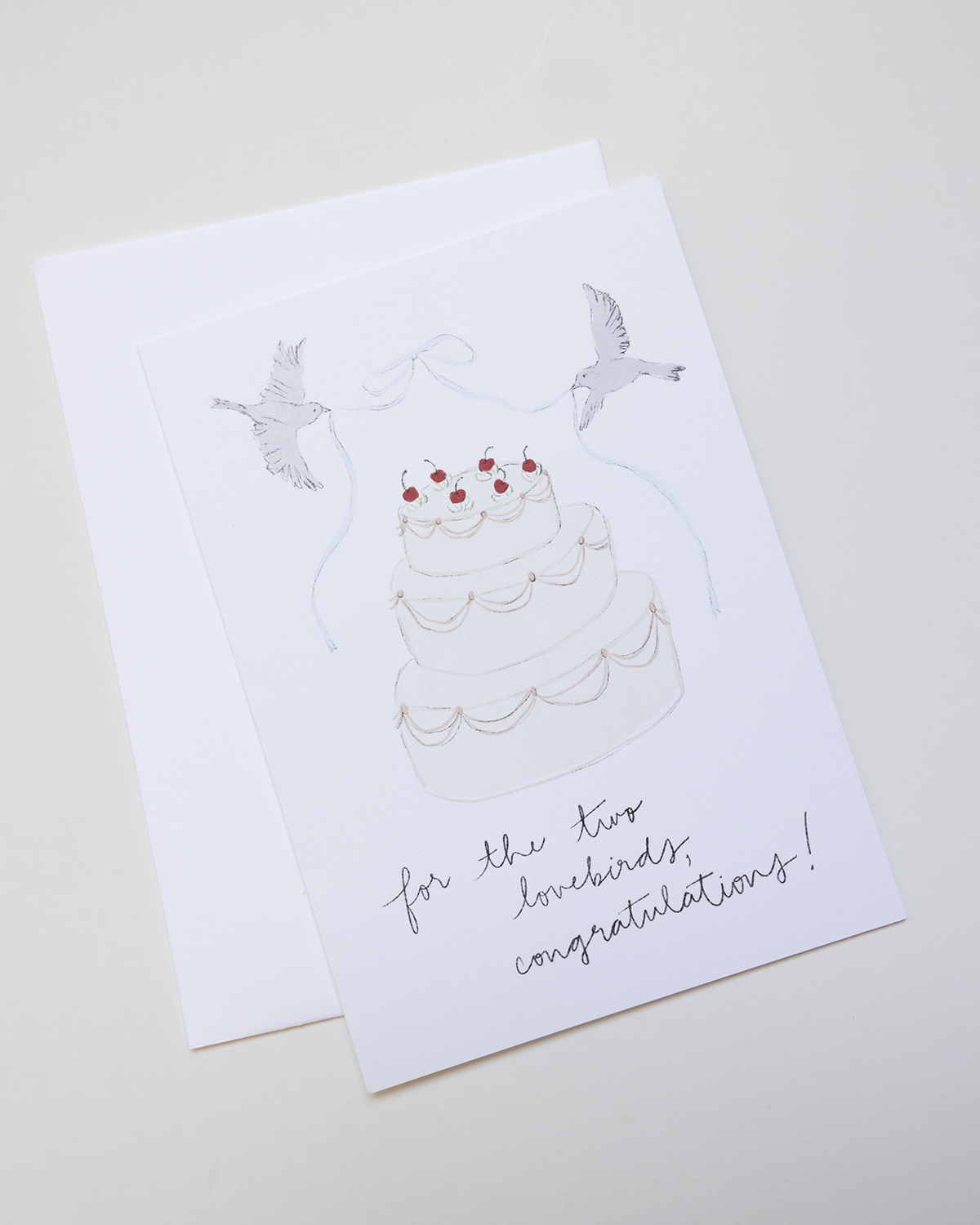 Sumner Lane Wedding Cake Greeting Card