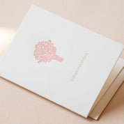 Homework Letterpress Studio Congratulations Bouquet Card